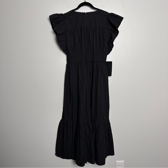 TUCKERNUCK Black Sutton Flutter Sleeve Maxi Dress - Picture 8 of 10